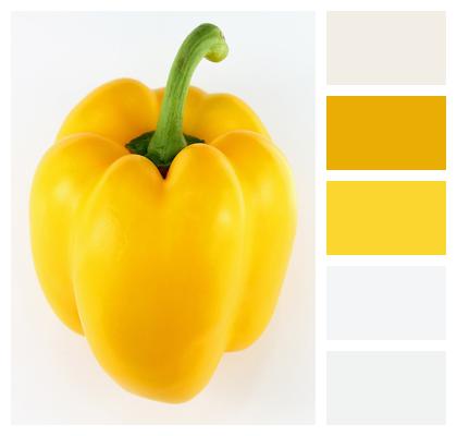 Paprika Yellow Pepper Vegetables Image